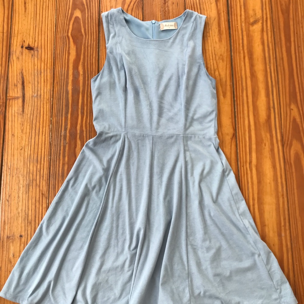 Blue dress